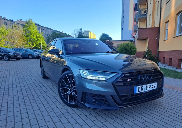 Audi S8 cena 429999 przebieg: 99000, rok produkcji 2020 z Wałbrzych małe 596